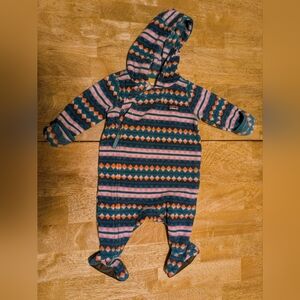 Patagonia fleece baby bunting